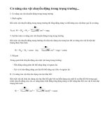 Lý thuyết Cơ năng