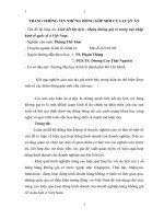 Điểm mới của luận án liên kết du lịch   hàng không giá rẻ trong hội nhập kinh tế quốc tế ở việt nam