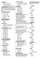 Trọn bộ tài liệu ôn thi môn giao tiếp hành chính 