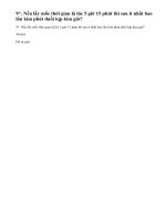 Bài 9 trang 11 sgk Vật lí 10