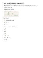 Bài 8 trang 203 sgk vật lý 11