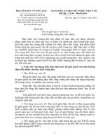 hướng dẫn Vận dụng kiến thức liên môn để giải quyết các tình huống thực tiễn