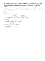 Bài 11 trang 34 sgk Vật lí 10