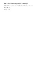 Bài 1 trang 166 sgk Vật lý lớp 11