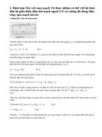 Lý thuyết.Định luật ôm đối với toàn mạch