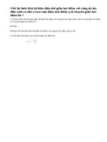 Bài 3 - Trang 28 - SGK Vật lí 11