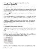 Lý thuyết dòng điện trong kim loại