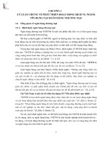 Giải pháp phát triển hoạt động dịch vụ ngoài tín dụng tại ngân hàng nông nghiệp và phát triển nông thôn việt nam   chi nhánh hoàng mai 