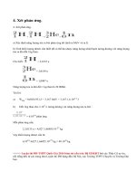 Bài 4 trang 203 sgk Vật lí 12