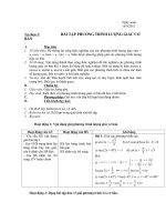 Giáo án toán 11   tự chọn 3 bài tập PHƯƠNG TRÌNH LƯỢNG GIÁC cơ bản 