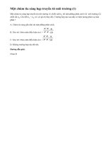 Bài 5 trang 172 sgk Vật lý lớp 11