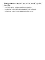 Lý thuyết Sự trộn các ánh sáng màu.