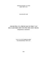 ảnh hưởng của thuốc bảo vệ thực vật deltamethrin đối với tôm thẻ chân trắng (litopenaeus vannamei)