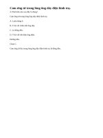 Bài 4 sgk trang 133 sgk vật lí 11