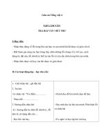 Giáo án tiếng việt 4 tuần 6 bài tập làm văn   trả bài văn viết thư 