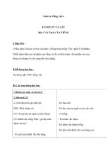 Giáo án tiếng việt 4 tuần 1 bài luyện từ và câu   cấu tạo của tiếng 