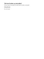 Bài 1 trang 172 sgk Vật lý lớp 11