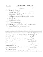 Giáo án toán 11   tự chọn 21 bài tập GIỚI hạn của dãy số   ngày soạn 2512012 