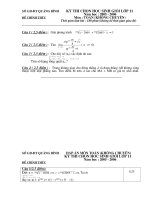 Download đề thi và đáp án thi học sinh giỏi lớp 11 môn toán khối không chuyên năm học 2005 2006 tỉnh quảng bình 