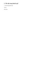 Bài 3 trang 15 sgk Vật lí 10