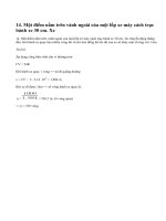 Bài 14 trang 34 sgk Vật lí 10