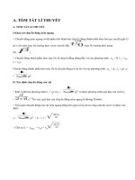 Lý thuyết bài toán về chuyển động ném ngang