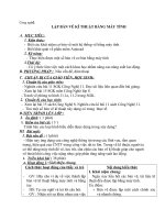 Công nghệ lập bản vẽ kĩ THUẬT BẰNG máy TÍNH 