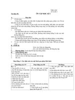 Giáo án toán 11  tự chọn 18 ôn tập học kì i (tt) 