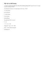 Bài 11 trang 65 sgk vật lí 10