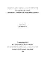 A multimodal discourse analysis of christopher nolans the dark knight a cooperative and cinematic discourse perspective 