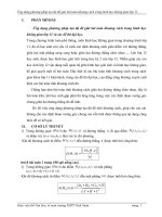 Sử dụng phương pháp tọa độ giải bài toán khoảng cách trong hình học không gian lớp 11