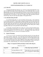 CHUYÊN đề DINH DƯỠNG của VI SINH vật 