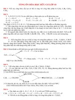 HỮU cớ lớp 9 ôn KHẢO sát lớp 10 đầu năm