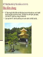 LỊCH SỬ KIẾN TRÚC PHƯƠNG ĐÔNG KIẾN TRÚC NHẬT BẢN PHẦN 02