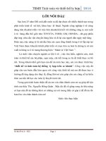 thiết kế và tính toán hệ thống ly hợp trên xe khách