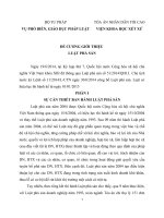 Đề cương giới thiệu luật phá sản 2014