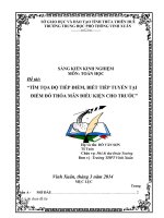 Tìm tọa độ tiếp điểm, biết tiếp tuyến tại điểm đó thỏa mãn điều kiện cho trước
