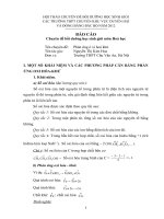 BÁO cáo chuyên đề bồi dưỡng học sinh giỏi môn hoá học phản ứng ô xi hoá khử 