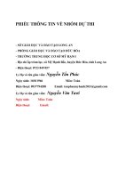 TÍCH HỢP MÔN VẬT LÍ VÀO GIẢI BÀI TOÁN LẬP PHƯƠNG TRÌNH