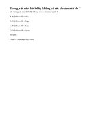 Bài C9 trang 57 sgk vật lý 7