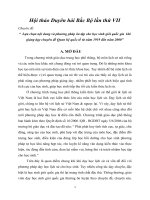 LỰA CHỌN vấn đề dạy và PHƯƠNG PHÁP ôn tập CHO học SINH GIỎI QUỐC GIA KHI GIẢNG dạy CHUYÊN đề QUAN hệ QUỐC tế từ năm 1919 đến năm 2000 