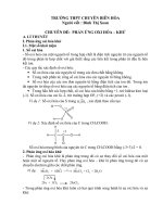 CHUYÊN đề PHẢN ỨNG OXI hóa – KHỬ 