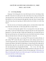 CHUYÊN đề GIẢI PHÁP THỰC HÀNH PHẦN cơ – NHIỆT 