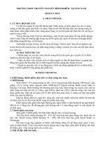 CHUYÊN đề SINH lý máu  TRƯỜNG THPT CHUYÊN NGUYỄN BỈNH KHIÊM   QUẢNG NAM  