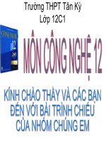Máy thu hình Công nghệ 12