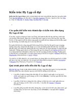 KIẾN TRÚC HY LẠP CỔ ĐẠI