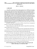 SKKN DÙNG SƠ ĐỒ ĐỂ NÂNG CAO CHẤT LƯỢNG SOẠN BÀI LÊN LỚP TRONG MÔN ĐỊA LÝ