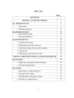 Đề cương bài giảng Giải tích cổ điển