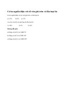 C6 trang 71 sgk Vật lí lớp 7