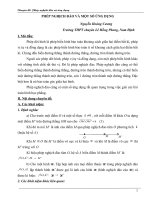 PHÉP NGHỊCH đảo và một số ỨNG DỤNG 